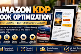 optimize your amazon KDP book listing for better visibility