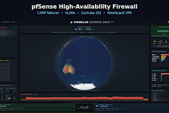 configure pfsense or opnsense firewall, vlans, vpn and network security