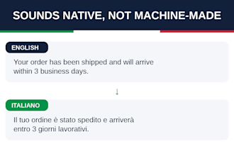 translate business, logistics  and more documents