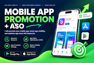 promote your mobile app, boost app visibility, optimize app store aso keywords