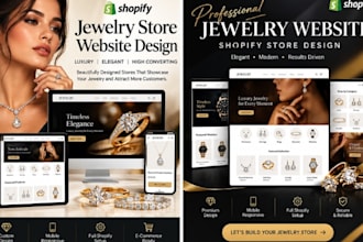 jewelry website beauty fashion  necklace store  dropshipping  shopify store