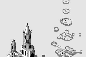 draw and design a dungeon map for a dnd game