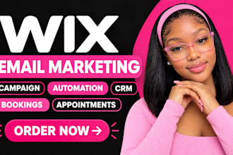 wix email marketing, campaign, automation, CRM, bookings, appointment scheduling
