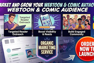 promote your webcomic, webtoon promotion, tapas, manga, comic
