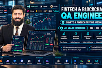 test your crypto exchange, defi or fintech platform