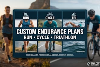 personalized endurance training plans