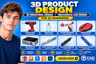 3d product design 3d industrial design mechanical cad design for 3d rendering