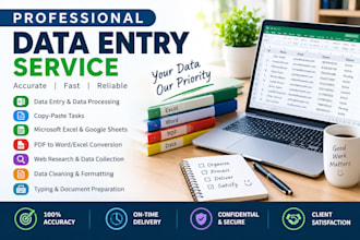 fast and accurate data entry operator