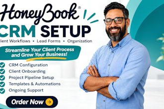 build honeybook crm and workflow automation specialist
