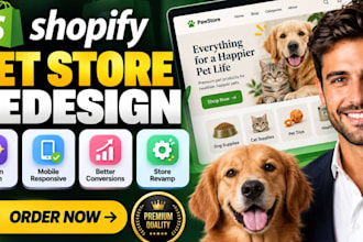 shopify pet store redesign shopify store redesign shopify revamp shopify website