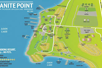design custom tourist maps, destination maps, resort maps and visitor guides