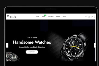 design fashion watch shopify store wristwatch dropshipping store watch store