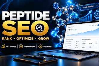 rank your peptide brand with expert SEO and ai content strategy