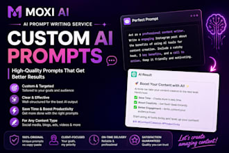 create custom ai prompts for content creators
