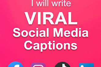 write catchy social media captions for facebook and instagram