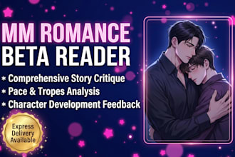 beta read your paranormal, danmei, fantasy and historical bl