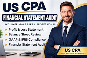 audit us cpa profit and loss balance sheet gaap and ifrs financial statement