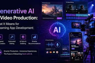 build live streaming app, video streaming app, music streaming, ai streaming app