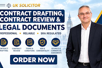 do legal drafting uk solicitor contract drafting, contract review, sra solicitor