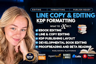 book editing and formatting, nonfiction editing,  business book proofreading