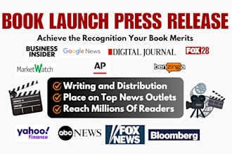distribute author press release book launch press release distribution author pr