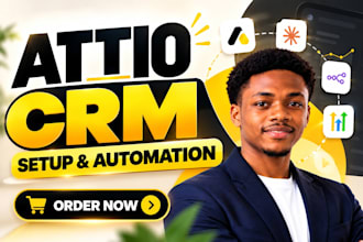 setup attio crm consultant attio workflow automate attio gohighlevel n8n claude