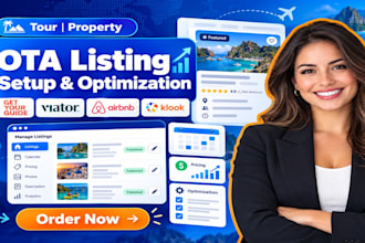 activate and optimize tour and property on getyourguide viator airbnb klook