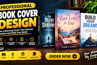 do book cover design, ebook cover design, kdp book cover, book design