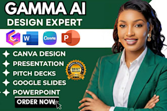 design gamma ai presentation powerpoint canva presentation and pitch deck