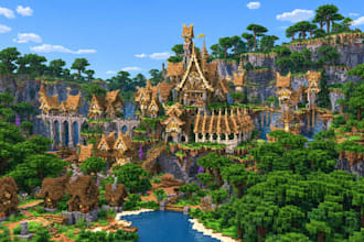 build  custom minecraft maps, survival worlds, rpg and adventure maps