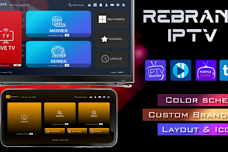 rebrand your iptv android app without source code