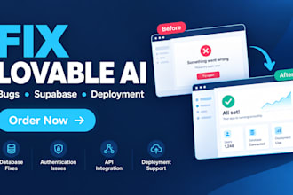fix lovable app, deploy lovable ai website , lovable, lovable supabase, base44