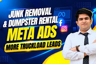 setup junk removal facebook ads and meta lead generation