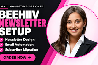 set up beehiiv email newsletter email automation and subscriber beehiv migration
