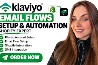 setup klaviyo flows klaviyo account audit sms integration klaviyo shopify expert