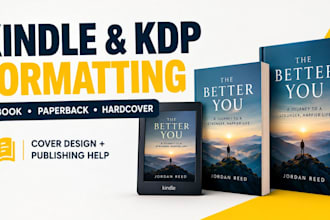 format your kindle ebook and paperback for amazon kpd