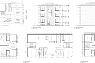 draw your floor plan section elevation in revit and autocad