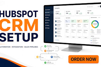 hubspot crm setup automation workflow integration and sales pipeline management