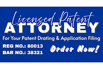 file and prosecute your US patent application and respond to uspto office action