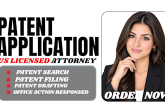 conduct a patent search and provide a patentability research report