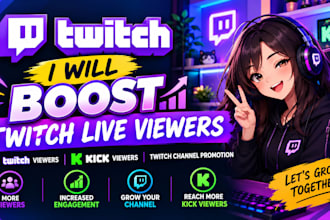 boost twitch live viewers, twitch viewers, twitch channel promotion