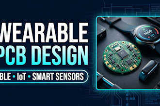 design miniature wearable pcb for ble iot devices and smart sensor