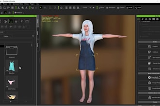 rig, animate 3d character, iclone7, iclone 8 character, cc4, cc5, retopology