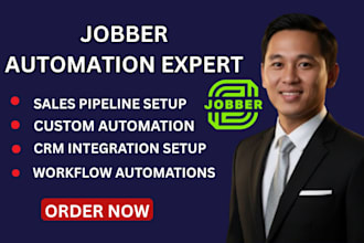 setup contractor jobber client management jobber follow up automation