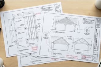 draft carport structural plans, exterior structure drawings for virginia homes