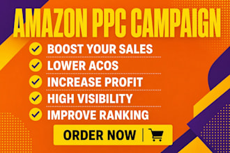 setup amazon sponsored ads PPC campaigns, management and optimization