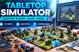 create tabletop simulator board game mod scripting playtesting upload tabletop
