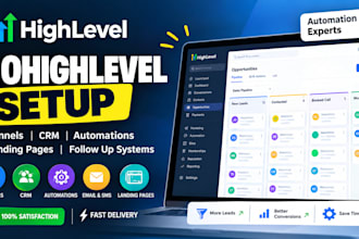 build a gohighlevel sales funnel with booking and automation