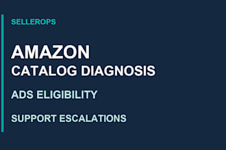 troubleshoot amazon seller central catalog and advertising eligibility issues