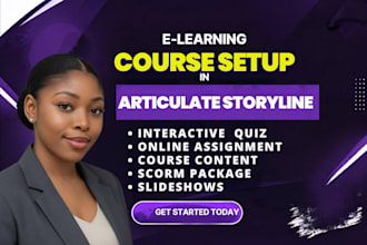 design elearning course in articulate storyline 360